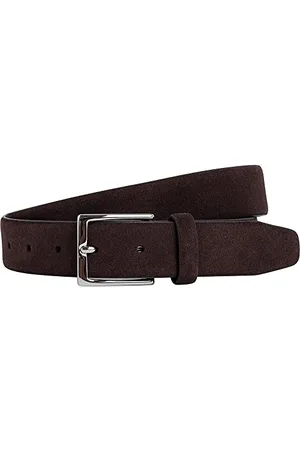 Hackett Suede Feather Edge Ceinture Homme, , 26
