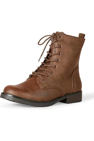 Amazon Bottes Militaires à Lacets Femme, , 42 EU