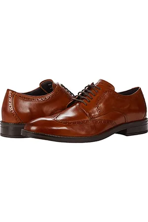 Cole Haan Homme Modern Essentials Wing Oxford Tissu, Chestnut British Tan, 44 EU Large