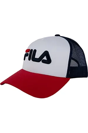 Fila BEPPU Trucker Cap Linear Logo Snap Back Casquette de Baseball, , Taille Unique Mixte