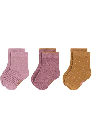 LÄSSIG Mixte bébé Socks Gots 3 Pcs. Assorted Blue, Size: 19-22 Chaussettes, , EU