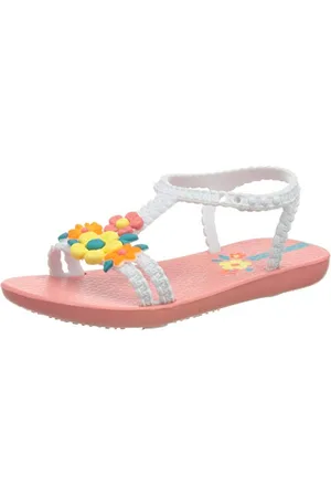 Ipanema Bébé Fille My First VI Baby Sandale, Rose/Blanc, 19.5 EU Étroit