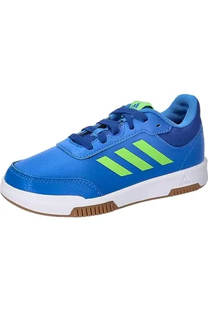 adidas Tensaur Sport Training Lace Shoes Chaussures de Course, Bright Royal/Lucid Lime/Team Royal Blue, 38 2/3 EU