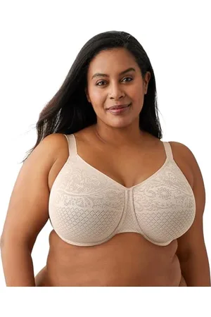 Wacoal Soutien-gorge à effet minimisant pour femme Ardoise - Beige - 105C
