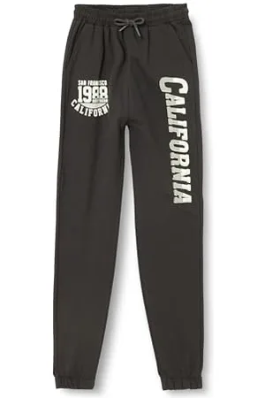 Koton Jogger Sweatpants Varsity Printed Drawstring Brushed Interior, , 7-8 Ans Garçons