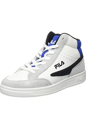 Fila Crew Mid Teens Basket, Gray Violet-Lapis Blue, 37 EU Étroit
