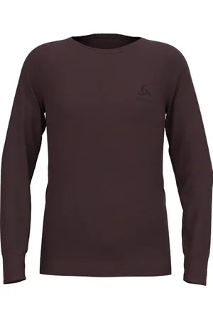 Odlo Sous-vêtement Thermique Unisexe pour Enfant en Laine mérinos 200 I sous-vêtements de Sport Filles garçons I T-Shirt Thermique à Manches Longues