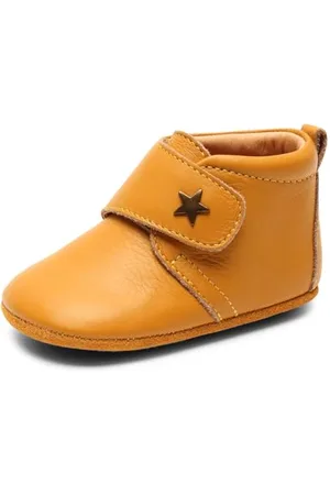 Bisgaard Baby Star, Chaussures First Walker Mixte enfant, Moutarde, 18 EU