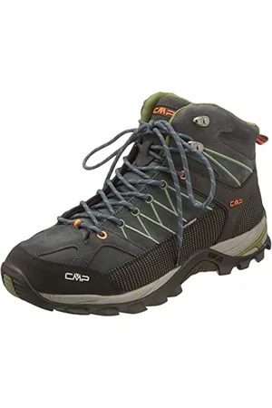 CMP Homme Rigel Mid Trekking Shoe WP Chaussures de Marche, Anthracite-Tourbe, 46 EU