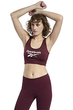Reebok Cl F Vector Bralette Soutien-Gorge de Sport pour Femme, Femme, Soutien-Gorge de Sport, FT8191, , XXS
