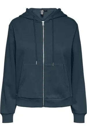 Pieces® Pcchilli Ls Sweat À Capuche Zippé Noos Bc Maillot de survêtement, Femme, , XS