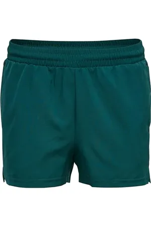 Hummel Hmlmove Short tissé pour Femme, Bleu , XS