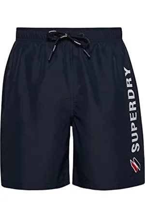 Superdry Short de Bain Code Applque 48 cm W2, , S Homme