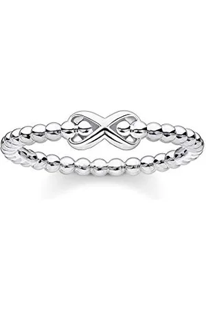 Thomas Sabo Ring Kugeln mit Infinity silber 925 Sterling Silber TR2320-001-21-60