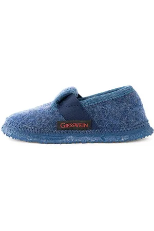 Giesswein Türnberg Pantoufles Plates mixte enfant bleu (Jeans 527) 27 EU