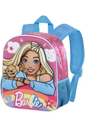 KARACTERMANIA Barbie Rainbow-Sac à Dos 3D Petit, , 26 x 31 cm, Capacité 8,5 L