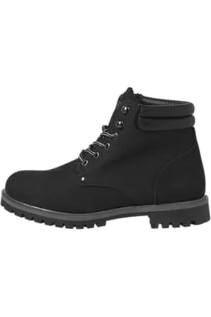 JACK & JONES Homme Jfwstanton Bottes en Nubuck Bottines à Lacets, , 46 EU