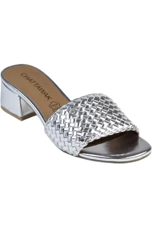 Chattawak Femme 18HJULIAARGENT38 Sandale à Talon, , 38 EU