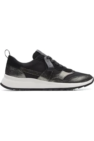 Clarks Femme DashLite Jazz Basket, Black Combi, 39 EU