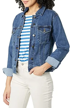 Amazon Veste en Jean (Disponible en Grande Taille) Femme, , L
