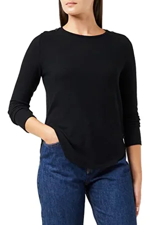 TOM TAILOR 1034331 T-shirt Basique à Manches Longues Femme , ,M
