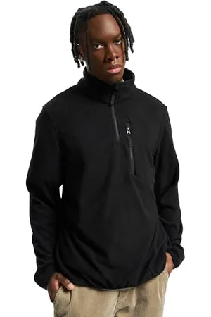 Brandit Fleece Troyer, color: black, size: XL