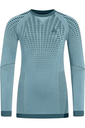 Odlo Sous-vêtement Thermique Unisexe pour Enfant Performance Chaud I sous-vêtements de Sport Filles garçons I T-Shirt Thermique à Manches Longues