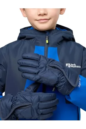 Jack Wolfskin Easy Entry Glove K Gant Mixte Enfant, , 140