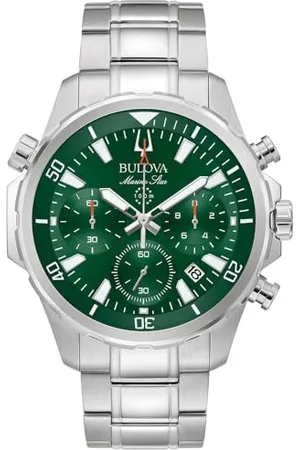 BULOVA Hommes Analogique Quartz Montre avec Bracelet en Acier Inoxydable 96B396