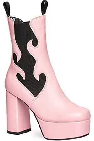 Lamoda Run To You Chunky Platform Ankle Boots, EU 39