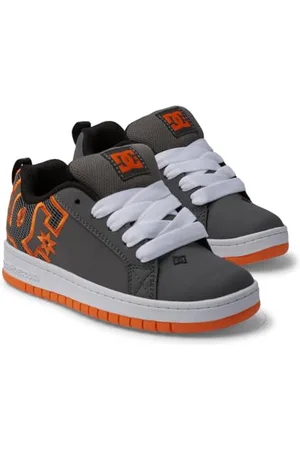 Dcshoes Court Graffik Basket, Grey/Orange, 28.5 EU