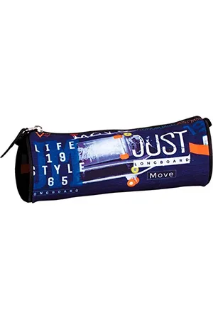 Montichelvo Round Pencil Pouch Lgb Just Move Trousses, 22 cm