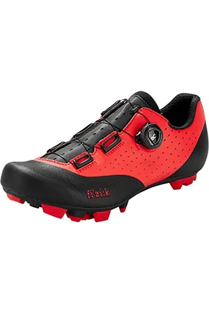 Fizik Mixte X3 Vento Overcurve Chaussures de Cyclisme, Rouge/Noir, 10-10.5