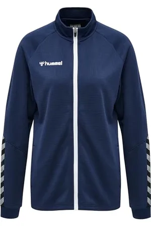 Hummel Femme Hmlauthentic en Poly Zip pour Femme Veste, Marine, M EU