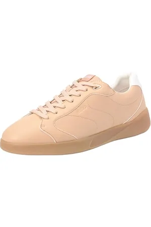 HUGO BOSS Femme Riven_Tenn_punyW Basket, Light/Pastel Brown, 37 EU