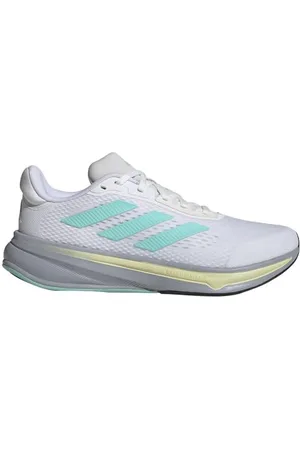 adidas Homme Response Super M Running Shoes Chaussures de Course, Cloud White/Flash Aqua/Halo Silver, 46 EU