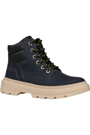 Geox J KIDDARTAH Boy A Bottine, Navy/Black, 37 EU