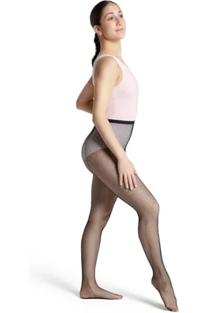 Capezio Collants résille avec coutures 3400 pour femme Taille S/M