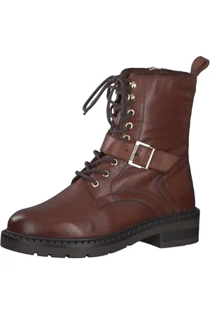 Marco Tozzi Bottines à Lacets pour Femme 2-25234-43 Botte mi-Mollet, , 39 EU