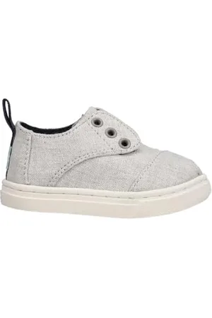 TOMS YOUTH CORDONES CUPSOLE Drizzle Grey Chambray UK13.0