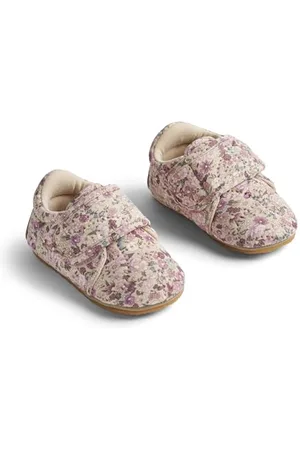 WHEAT Garçon Unisex Kinder Chaussons Thermiques Sasha Print-Unisexe-Durable grâce à des matériaux recyclés Mule, , 23 EU