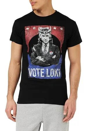 Marvel « Vote Loki Multiverse » MELOKIMTS032 T-Shirt Homme, , Taille S