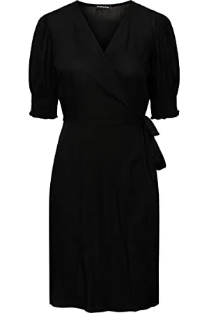 Pieces® PCTALA 2/4 Wrap Dress Noos BC Robe Portefeuille, , M Femme
