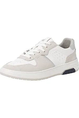 Marco Tozzi Homme Damen 2-2-13603-20 Basket, Blanc (White/Silver), 45 EU