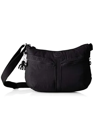 Kipling IZELLAH Sac à bandoulière de taille moyenne, (Noir)