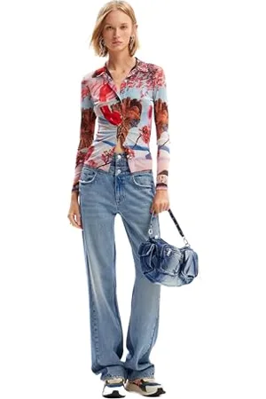 Desigual Femme À Manches Longues en Tricot pour T-Shirt, , M EU