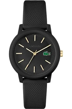 Lacoste Montre Analogique à Quartz pour Femme Collection .12.12 avec Bracelet en Silicone Noir - 2001212