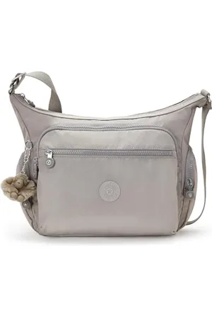 Kipling GABBIE Sac à bandoulière de taille moyenne, (Gris)