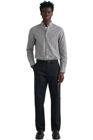 GANT Chinos sergé régulier Pantalon, , 40W x 34L Homme