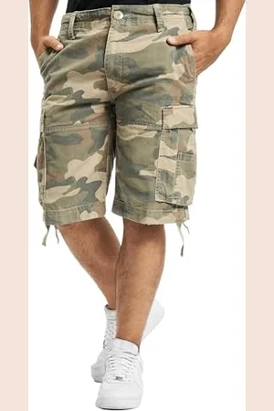 Brandit Short cargo Basic Vintage pour homme - Multicolore - L
